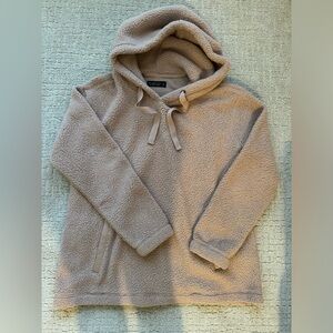 Abercrombie Sherpa hoodie women’s xl pink